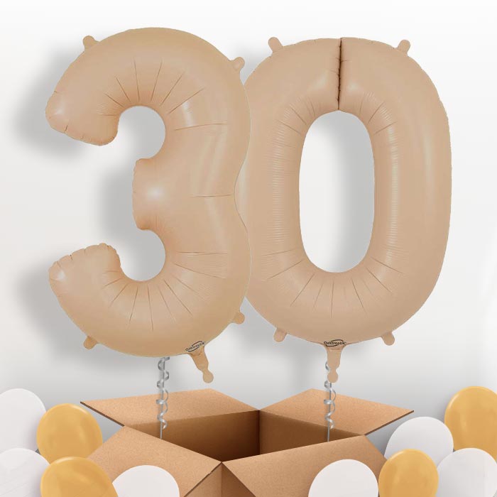 Matte Nude 30 Balloons in a Box