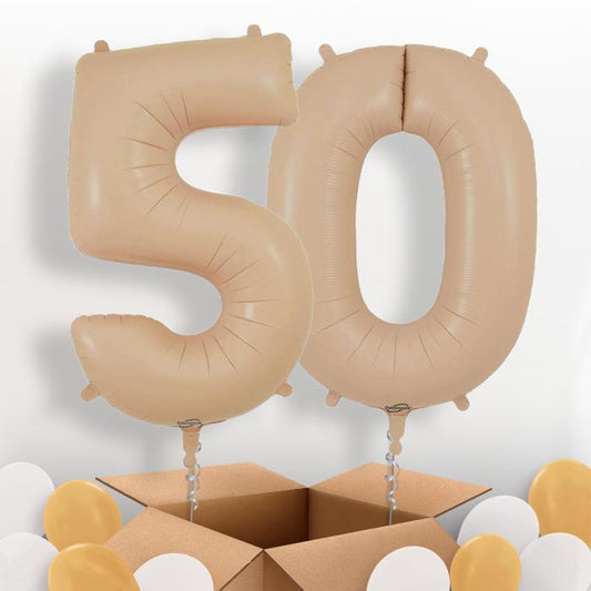 Matte Nude 50 Balloons in a Box