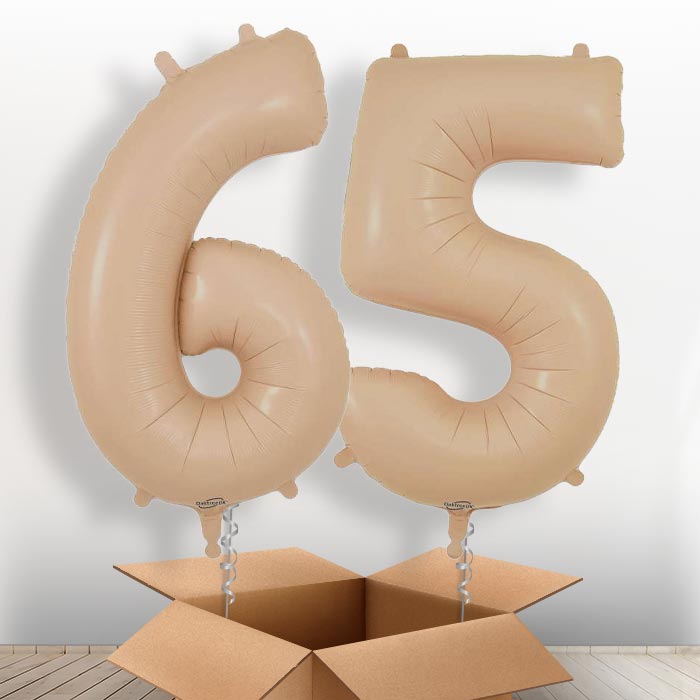 Matte Nude 65 Balloons in a Box