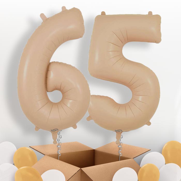 Matte Nude 65 Balloons in a Box