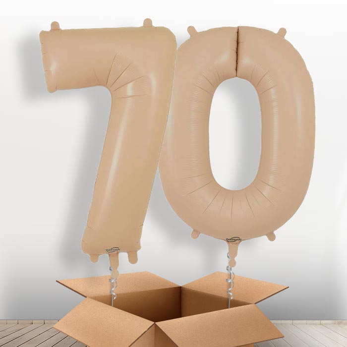 Matte Nude 70 Balloons in a Box