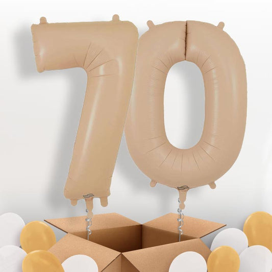 Matte Nude 70 Balloons in a Box