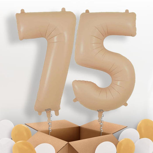 Matte Nude 75 Balloons in a Box