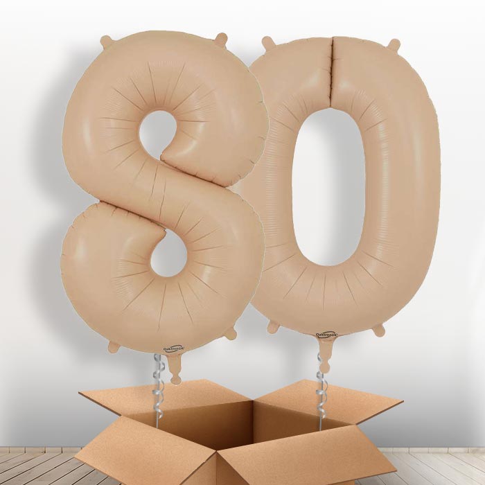 Matte Nude 80 Balloons in a Box