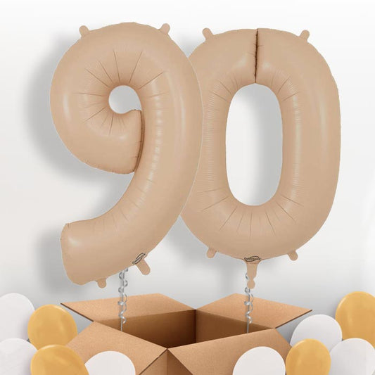 Matte Nude 90 Balloons in a Box