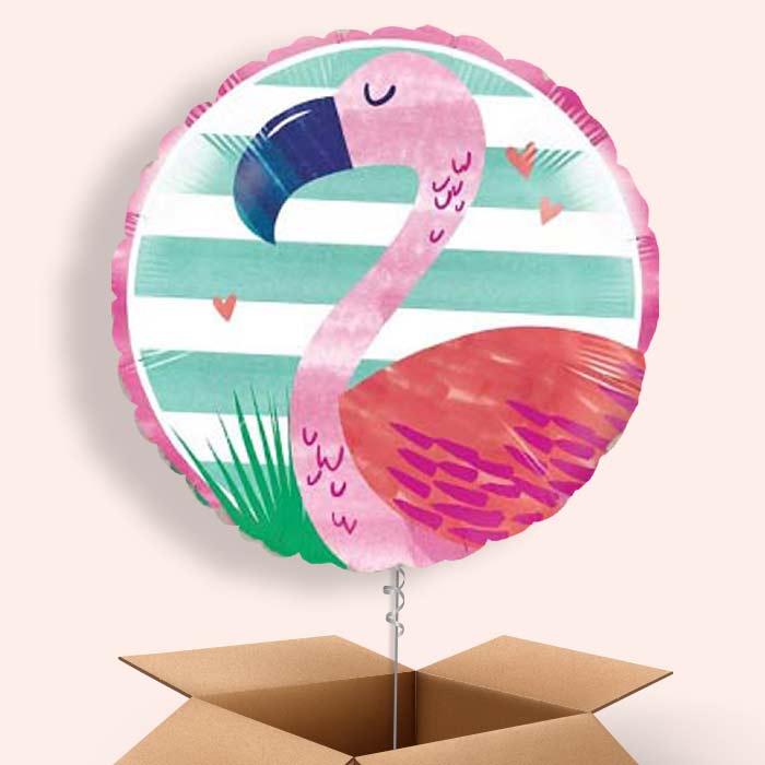 Flamingo Balloons in a Box (Pink)