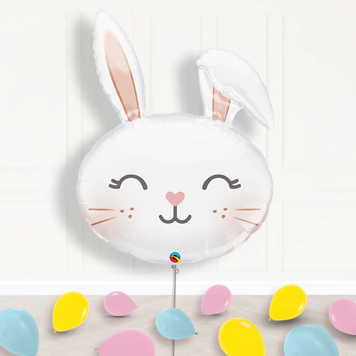 Easter Bunny Balloon Displays - Supershape Balloon | Small Indoor Plants