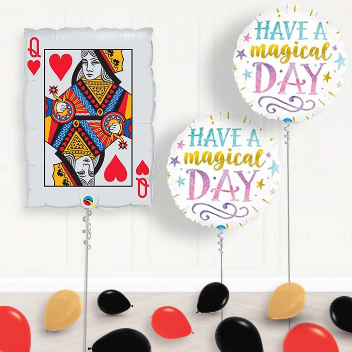 Inflated Magic Helium Balloon Package in a Box - Package | Small Indoor Plants