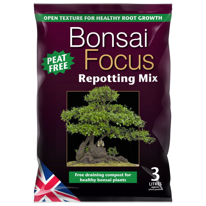 Bonsai Focus Bonsai Soil Peat Free 3 Litre