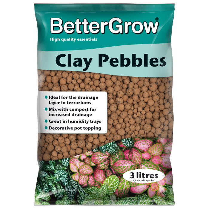 BetterGrow Clay Pebbles 3 Litres