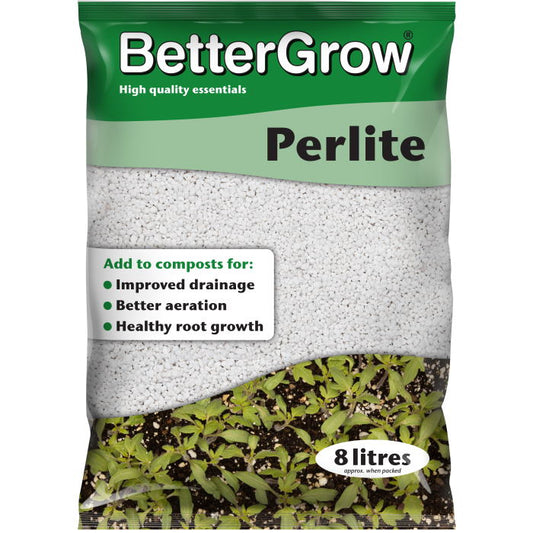 BetterGrow Perlite for Planting 8 Litre