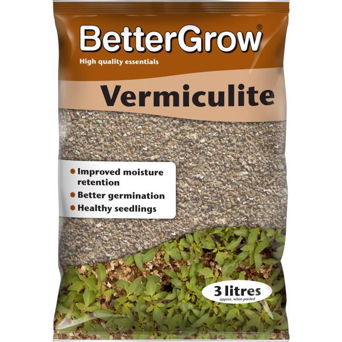 BetterGrow Vermiculite for Plants 3 Litre