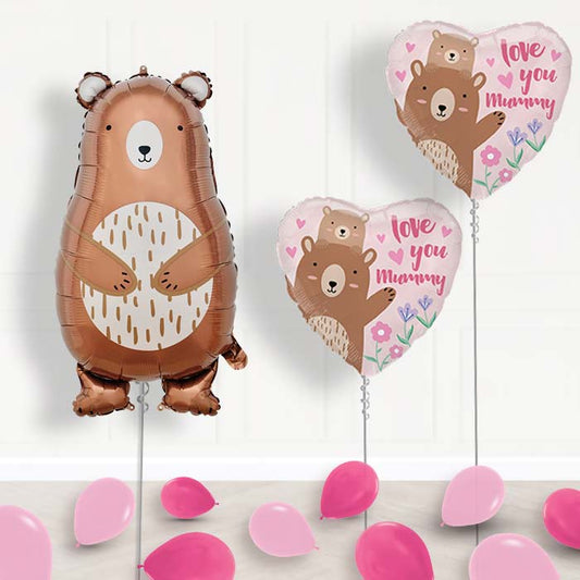 Mummy Bear Balloon Package Delivered