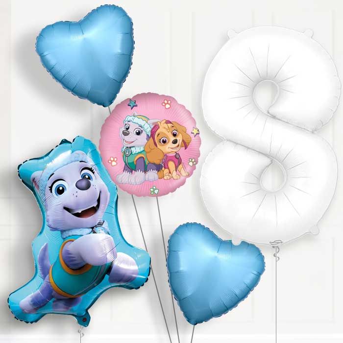 Everest Helium Balloon Package 8th Birthday - Number 8 | Small Indoor Plants