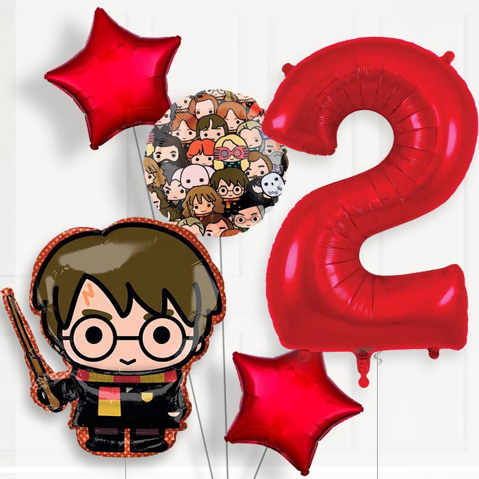 Harry Potter Helium Balloon Package 2nd Birthday