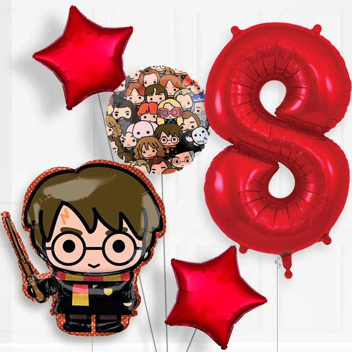 Harry Potter Helium Balloon Package 8th Birthday