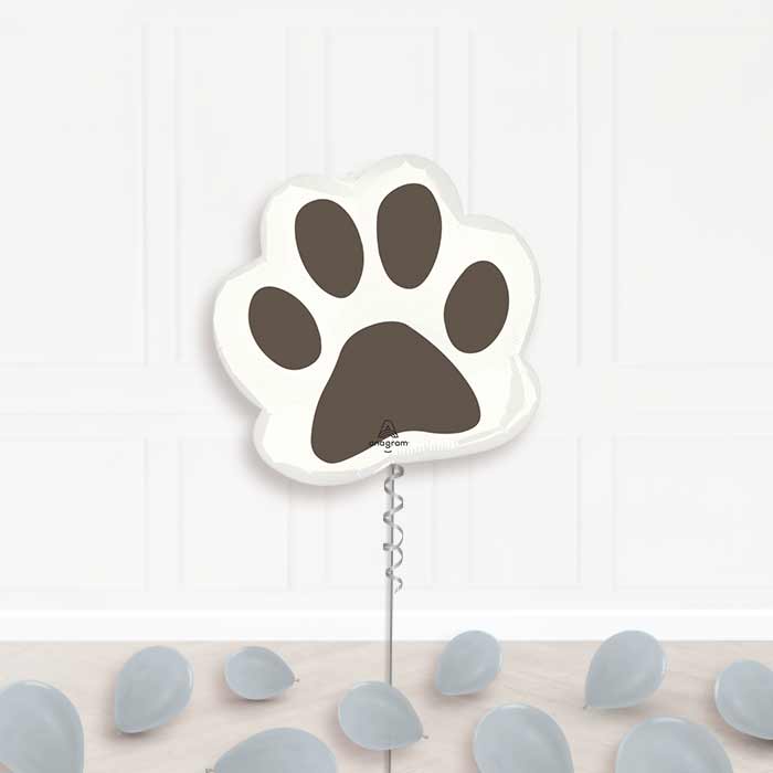 Giant Paw Print Balloon Package Delivered