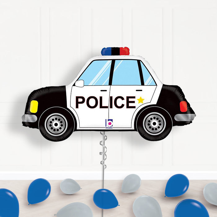 Inflated Police Helium Balloon Package in a Box - Supershape Balloon | Small Indoor Plants