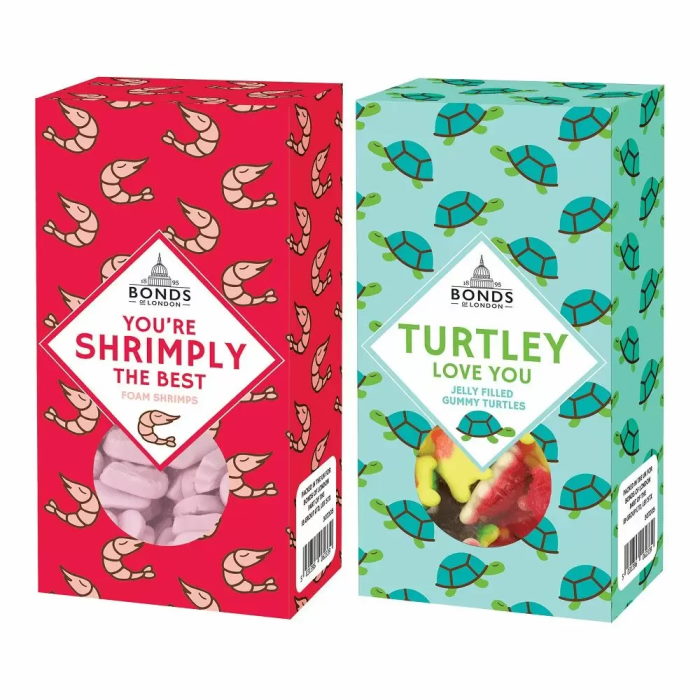 Shrimply the Best and Turtley Love You Sweets Twin Pack