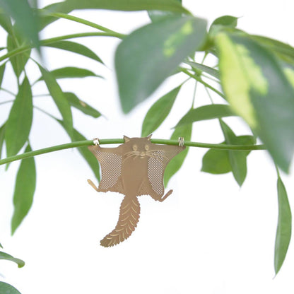 Plant Animal Flying Squirrel Houseplant Hanging Decoration