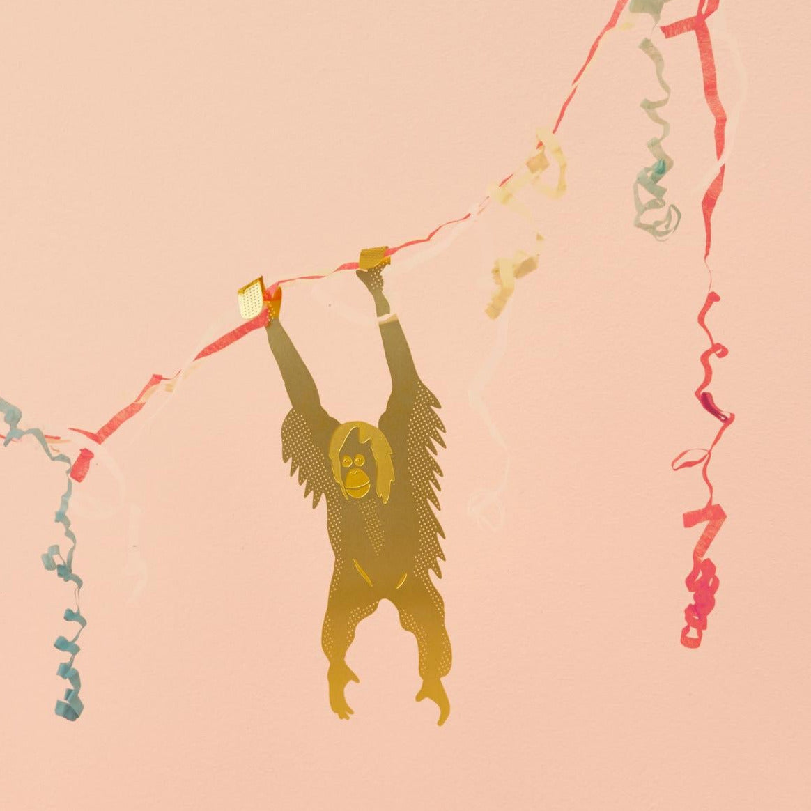 Plant Animal Orangutan Houseplant Hanging Decoration