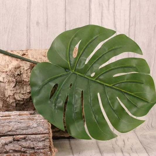 Large Real Touch Philodendron Leaf Spray wedding decoration