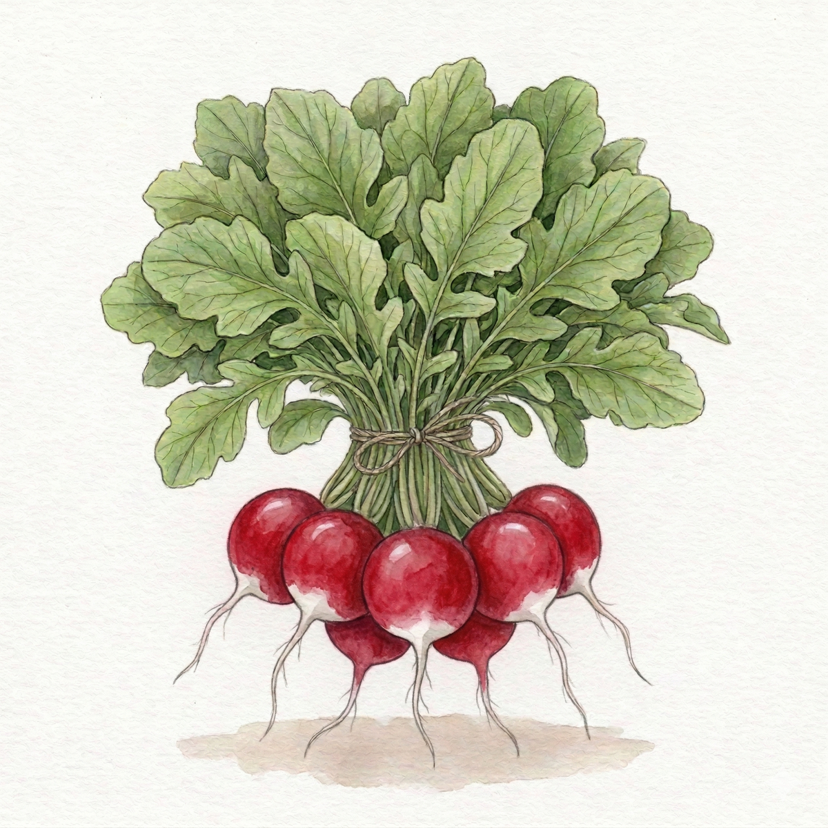 Bi-Color Radish Seeds - Sparkler Variety for Fast, Flavorful Harvests