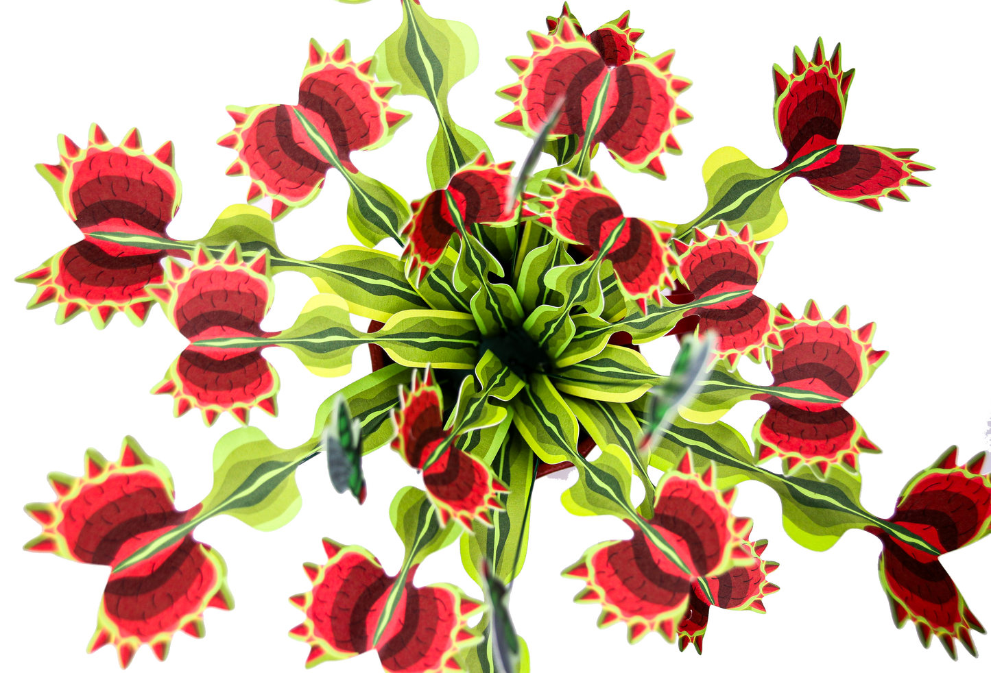 The Venus Fly Trap Artificial Botanical Craft Kit by Plantlike