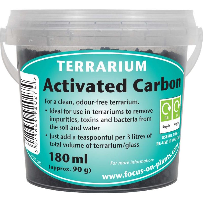 Terrarium Activated Carbon 180 ml