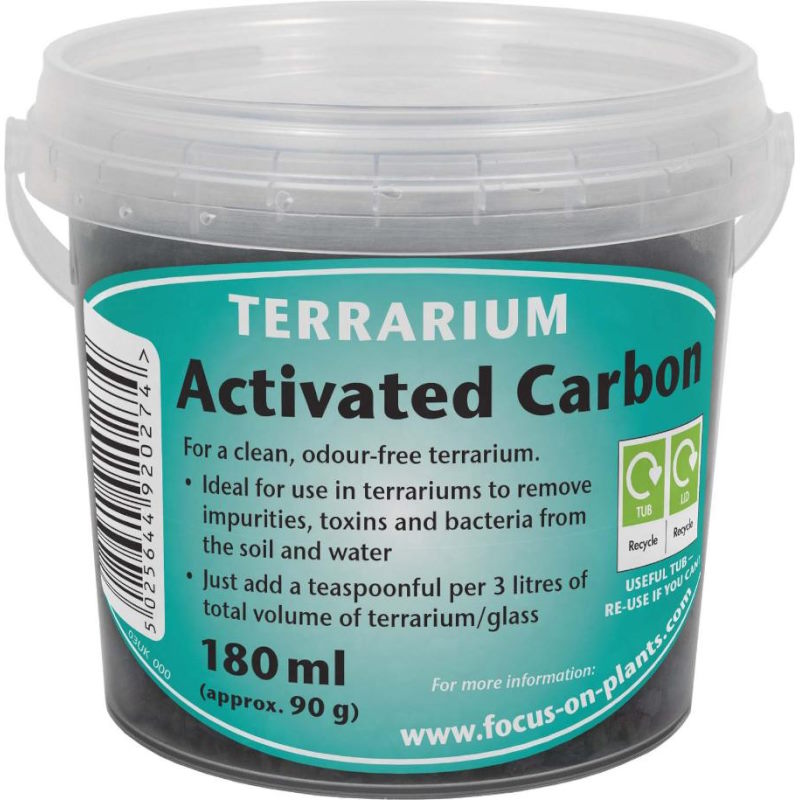 Terrarium Activated Charcoal 180 ml