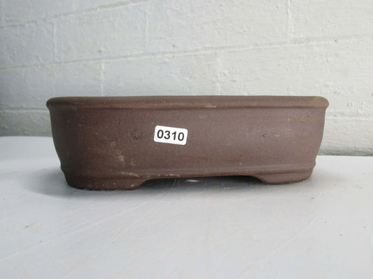 Terracotta Unglazed Bonsai Pot Rectangle 26cm x 20cm x 7cm