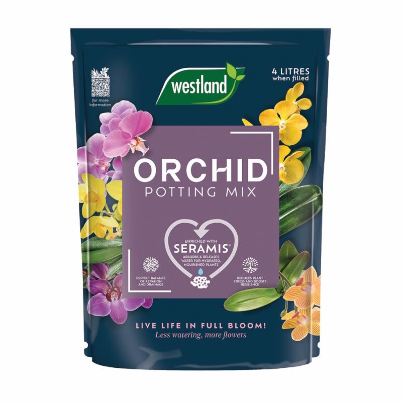 Westland Orchid Potting Mix (Enriched with Seramis) 4L