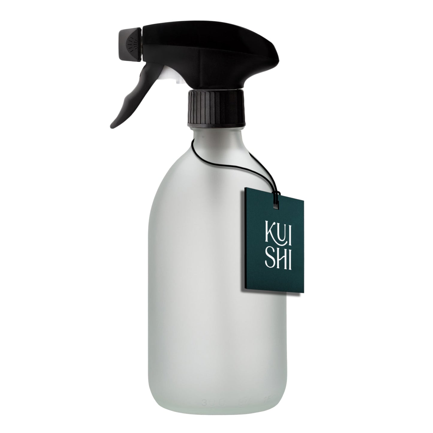 Frosted White Glass Plant Spray Bottle Sustainable