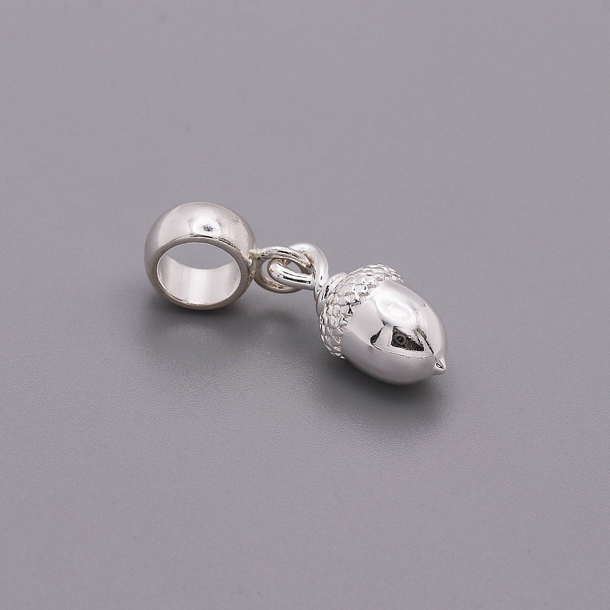Sterling Silver Acorn Charm