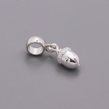 Sterling Silver Acorn Charm