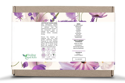Apothecary Garden Seed Kit – 10 Traditional Herb & Tea Seeds | Grow Your Own Herbal Heritage