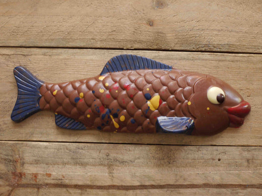 Luxury Handmade Chocolate Fish - Decorated Artisan Chocolate Gift