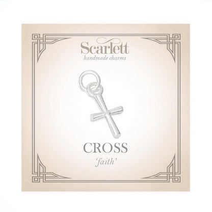 Cross Silver Charm