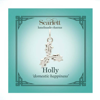 Holly Silver Charm