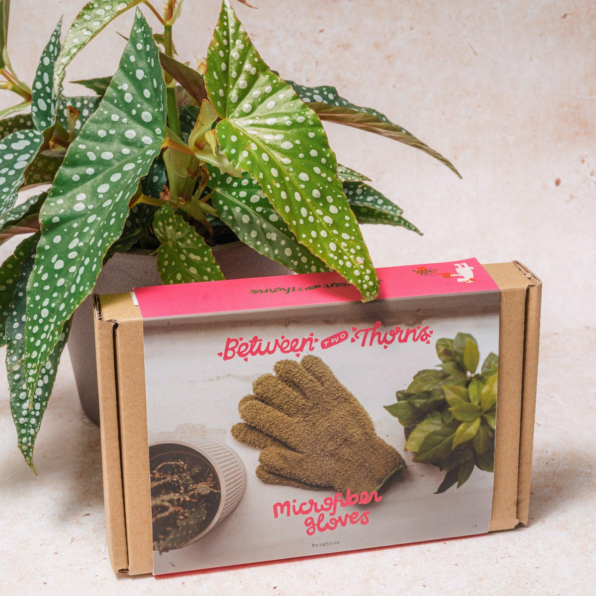 Microfibre Plant Duster Gloves for Cleaning Plant Leaves