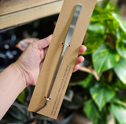 Long Handled Metal Tweezers for Terrariums & Plants
