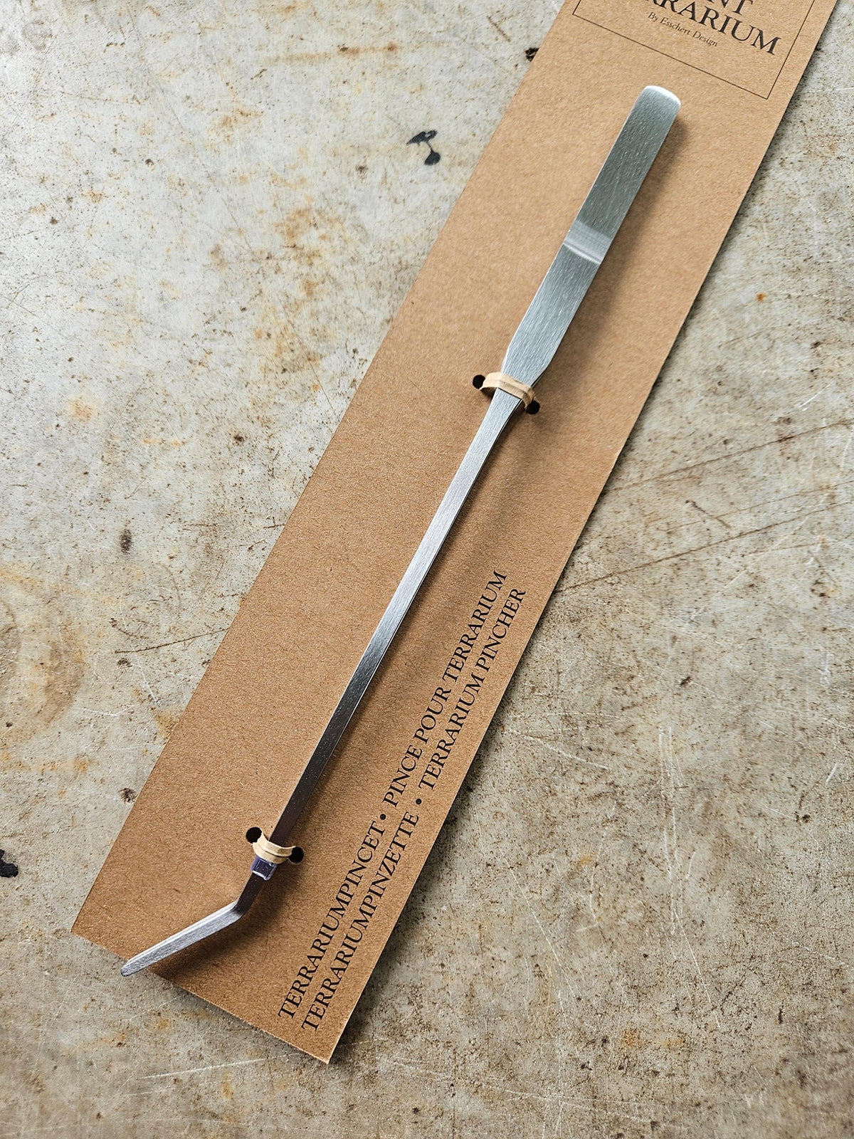 Long Handled Metal Tweezers for Terrariums & Plants