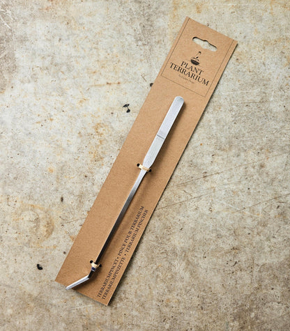 Long Handled Metal Tweezers for Terrariums & Plants