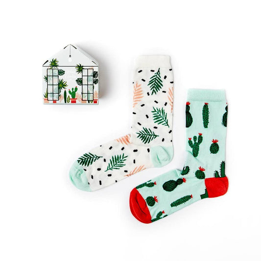 Greenhouse Houseplant Socks Gift Set