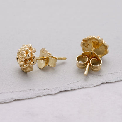 Marigold Gold Vermeil Silver Studs