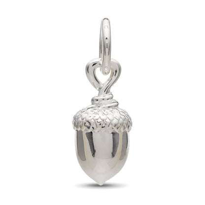 Sterling Silver Acorn Charm
