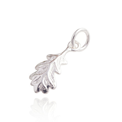 Oak Leaf Silver Charm