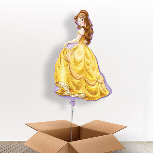 Giant Princess Belle Balloons in a Box - Giant Balloon | Small Indoor Plants