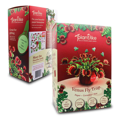 The Venus Fly Trap Artificial Botanical Craft Kit by Plantlike