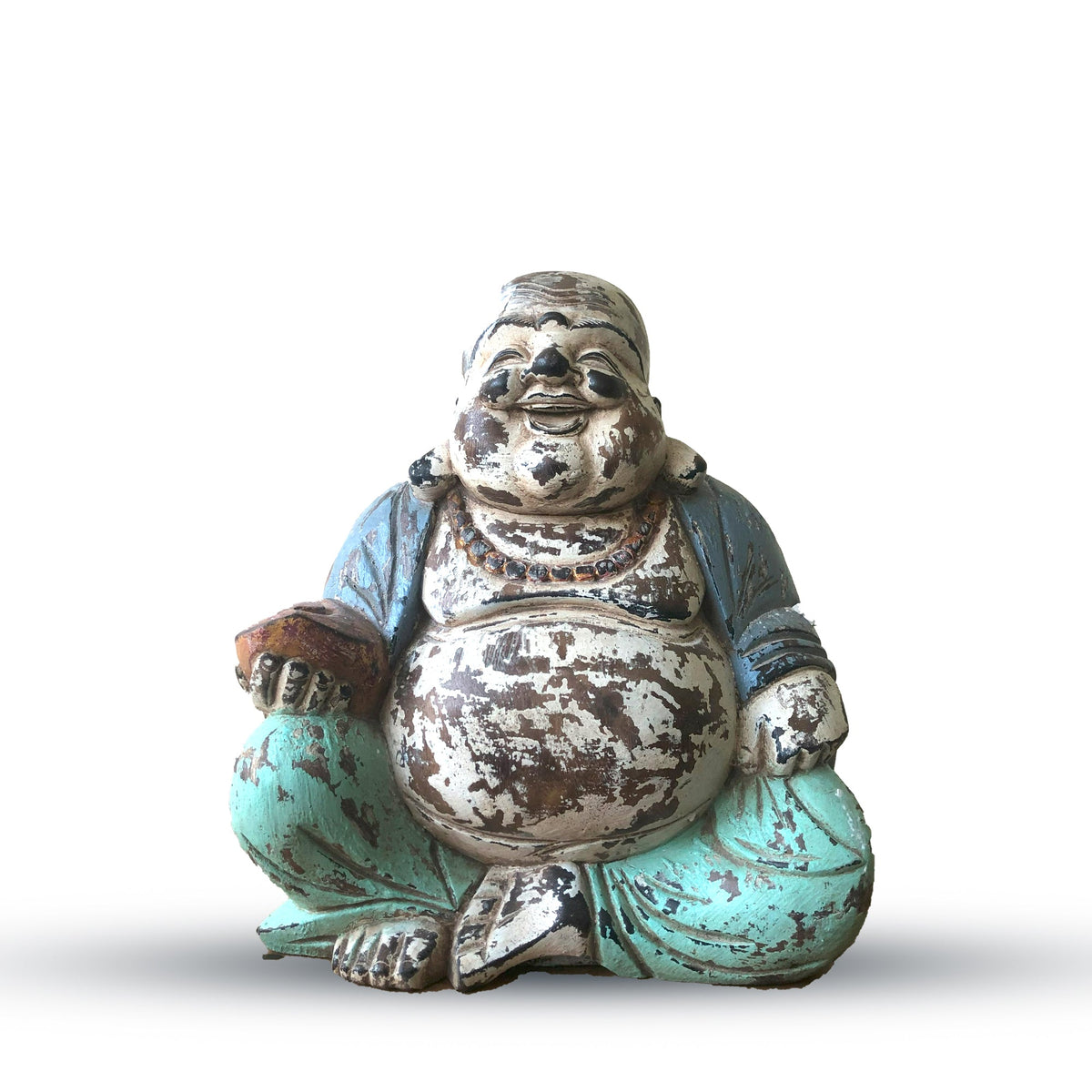 Hand Carved Buddha Statue - 40cm Welcome